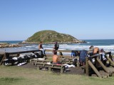 Mormaii Pro Junior 2012, praia da Vila, Imbituba (SC). Foto- James Thisted _ Mormaii