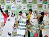 Pdio Masculino, Mormaii Pro Junior 2012, praia da Vila, Imbituba (SC). Foto- James Thisted : Divulgao Mormaii. 